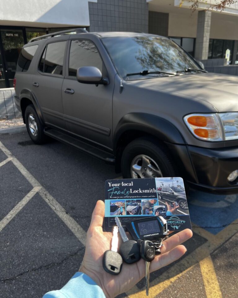 Automotive Locksmith Job in Gilbert, AZ by Specialty Keys and Locks