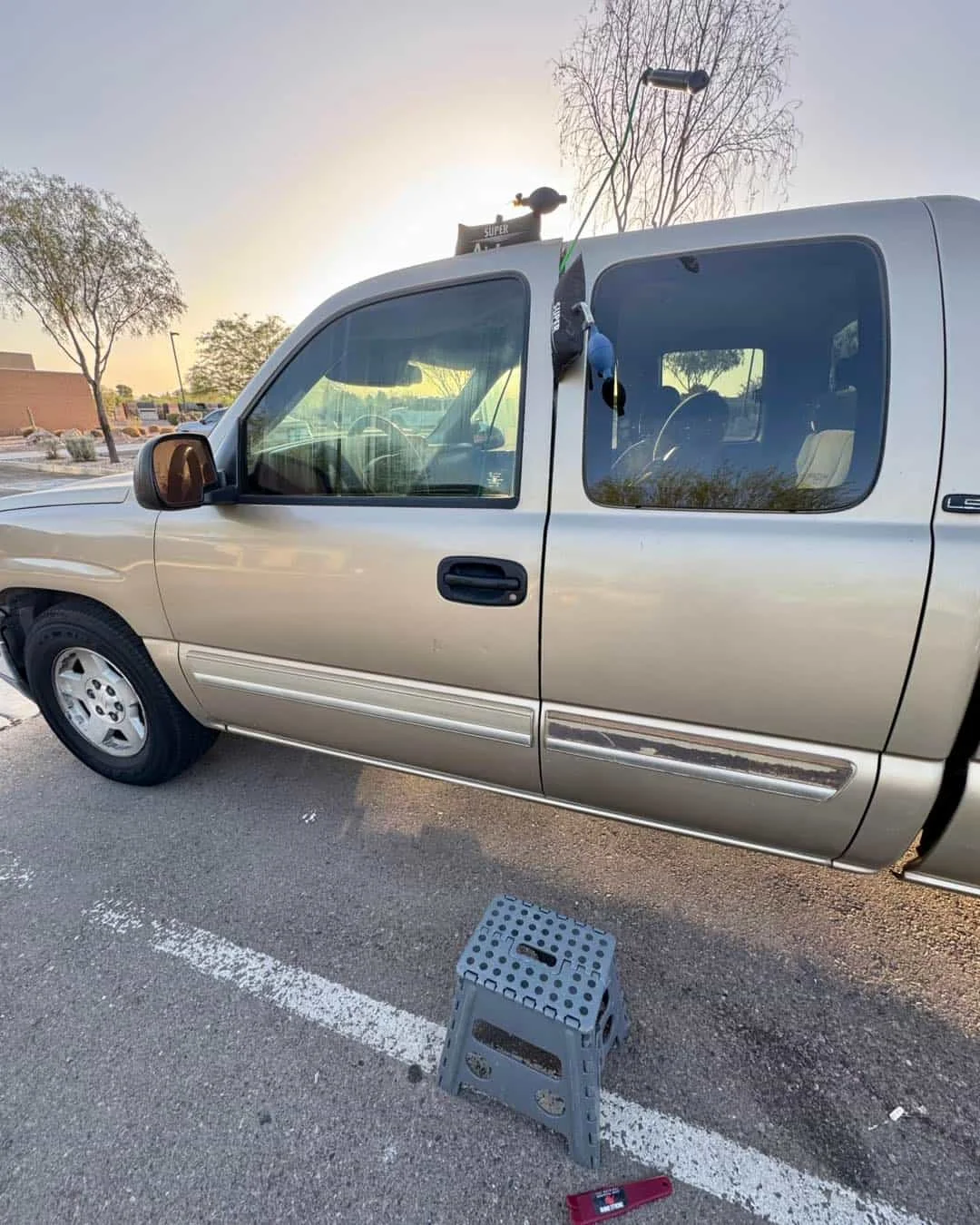 Keys Stuck inside truck in Chandler